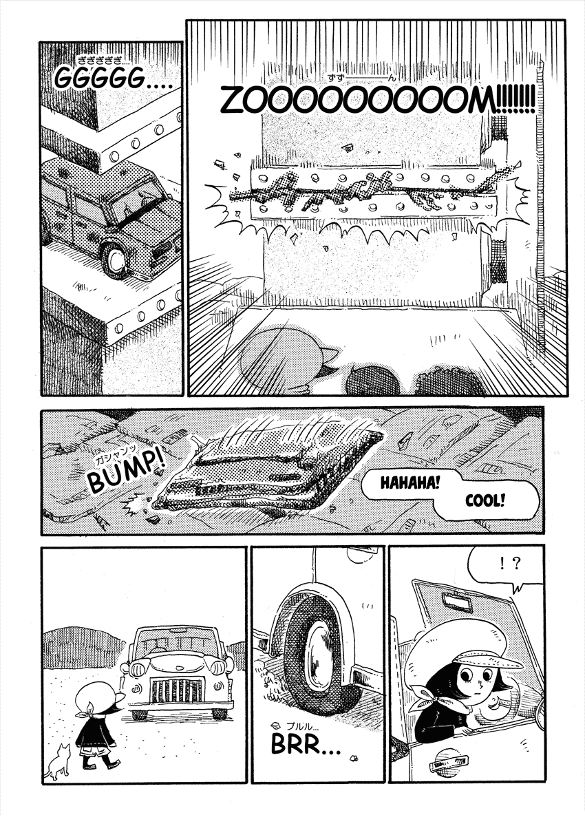 Cat in the Car Chapter 9 page 3 - Chapter 9 : Cat in the Sandwhich Shop