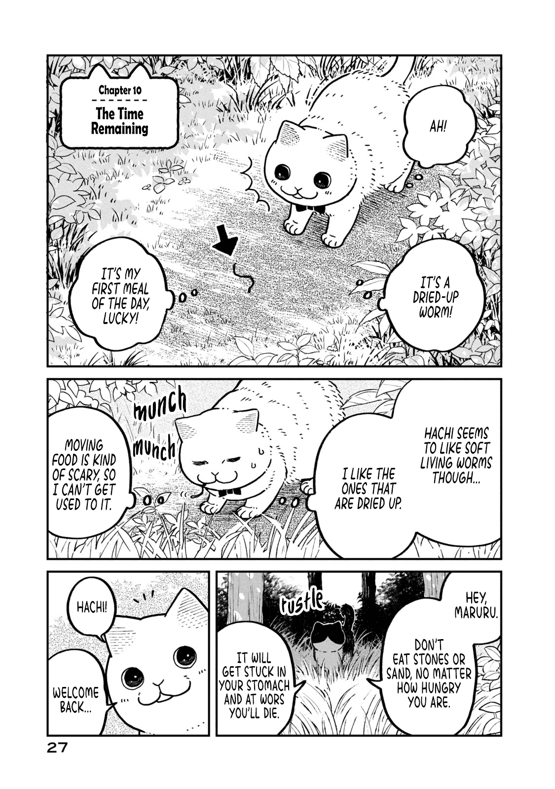 Cat Partners: Maruru and Hachi Chapter 10 page 2 - Chapter 10: The Time Remaining