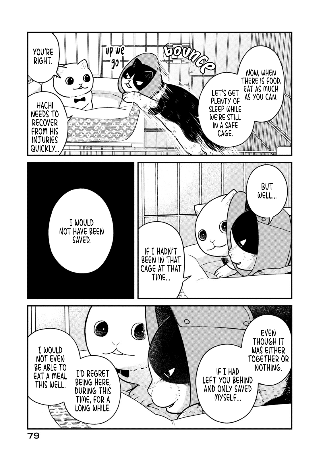 Cat Partners: Maruru and Hachi Chapter 14 page 10 - Chapter 14: In a cage, for now