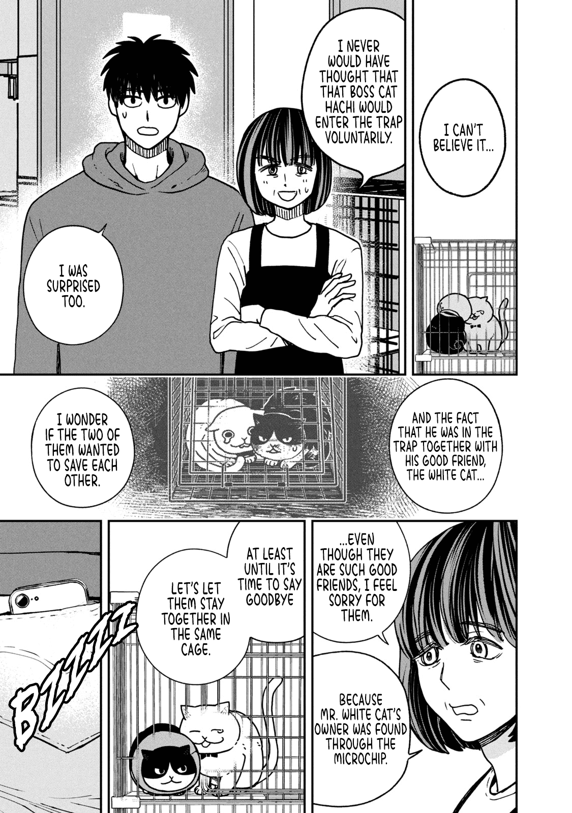 Cat Partners: Maruru and Hachi Chapter 14 page 4 - Chapter 14: In a cage, for now