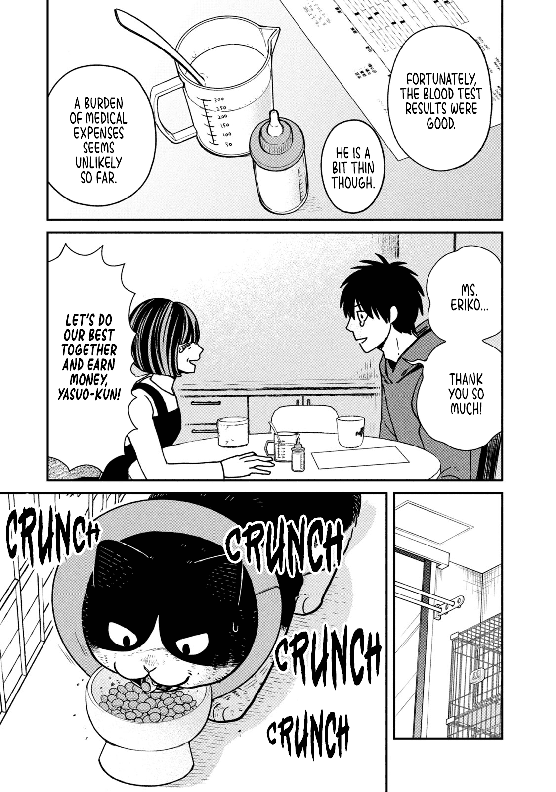 Cat Partners: Maruru and Hachi Chapter 14 page 8 - Chapter 14: In a cage, for now