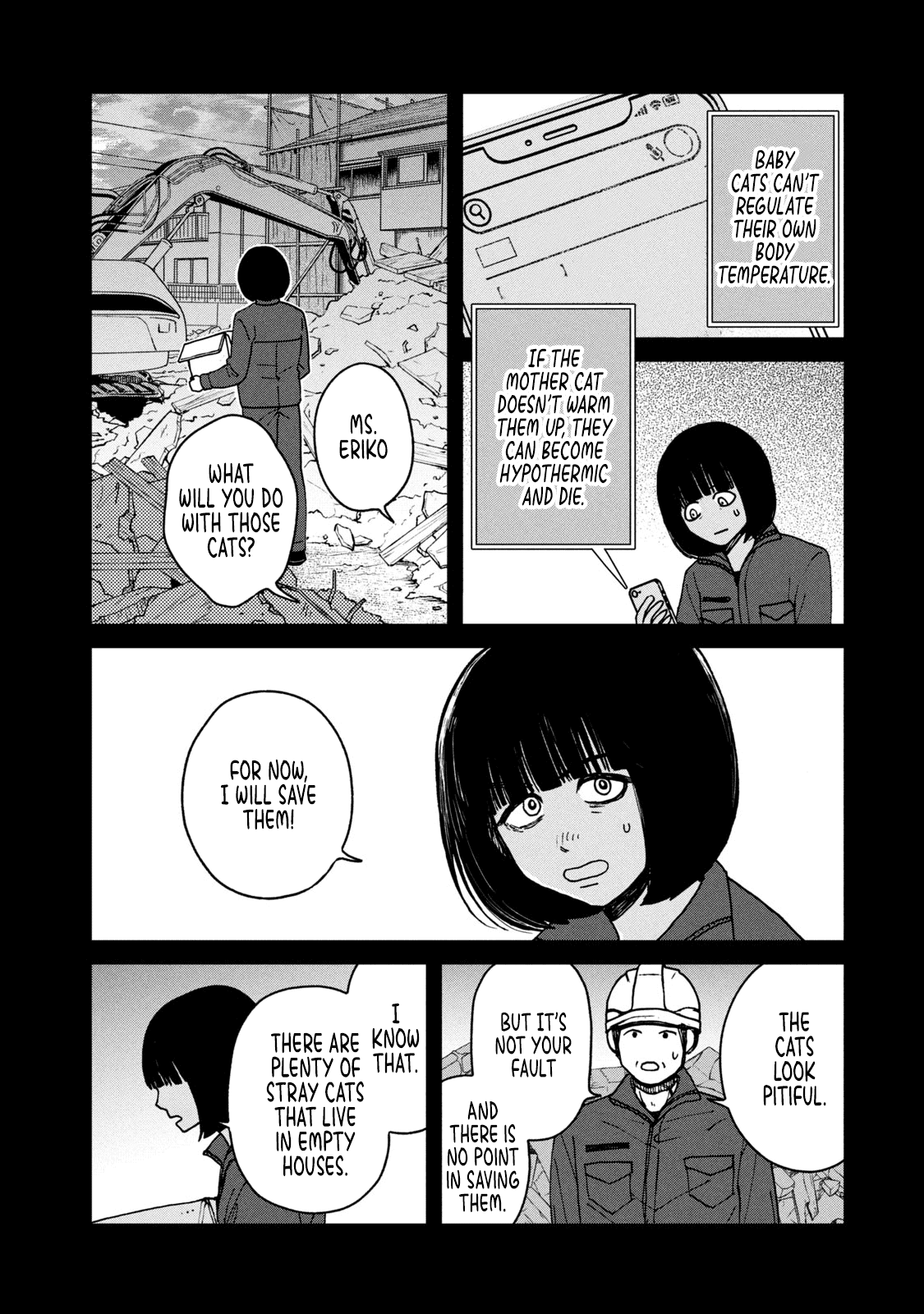 Cat Partners: Maruru and Hachi Chapter 17 page 9 - Chapter 17: Eriko and Big Sister Sabi 1