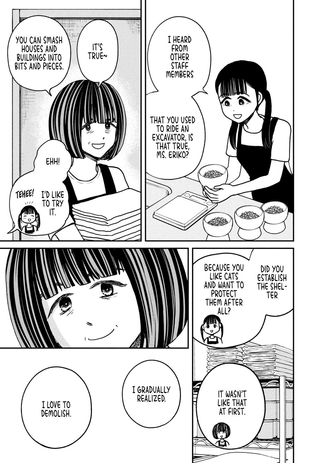 Cat Partners: Maruru and Hachi Chapter 18 page 10 - Chapter 18: Eriko and Big Sister Sabi 2