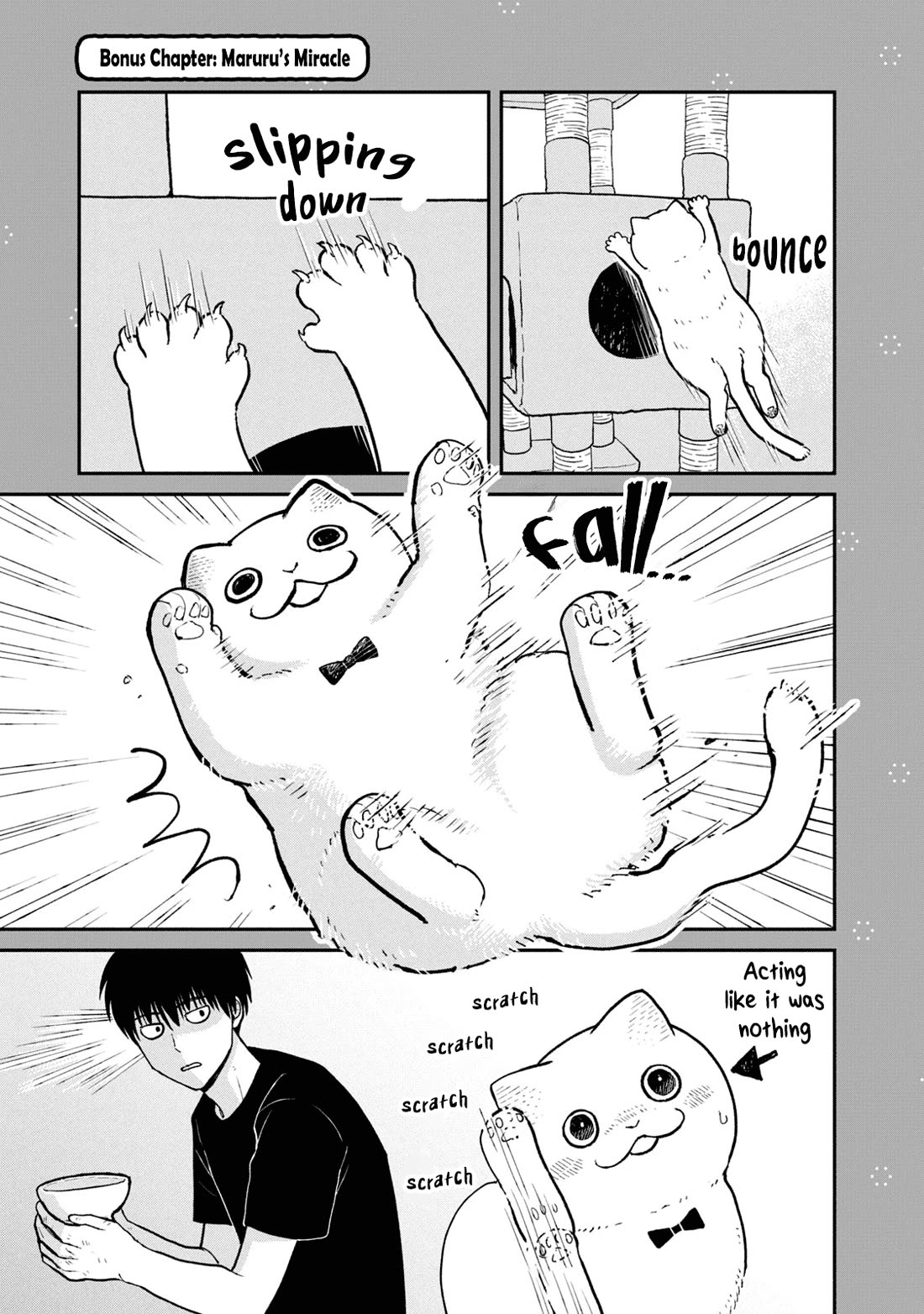 Cat Partners: Maruru and Hachi Chapter 19.1 page 1 - Chapter 19.1: Bonus chapter: Maruru's Miracle