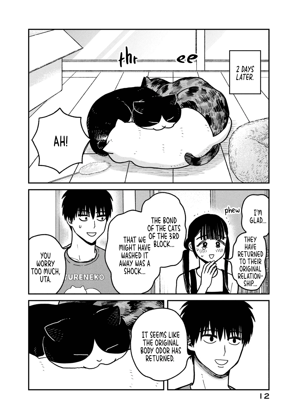 Cat Partners: Maruru and Hachi Chapter 19 page 14 - Chapter 19: Bonds That Have Been Washed Away
