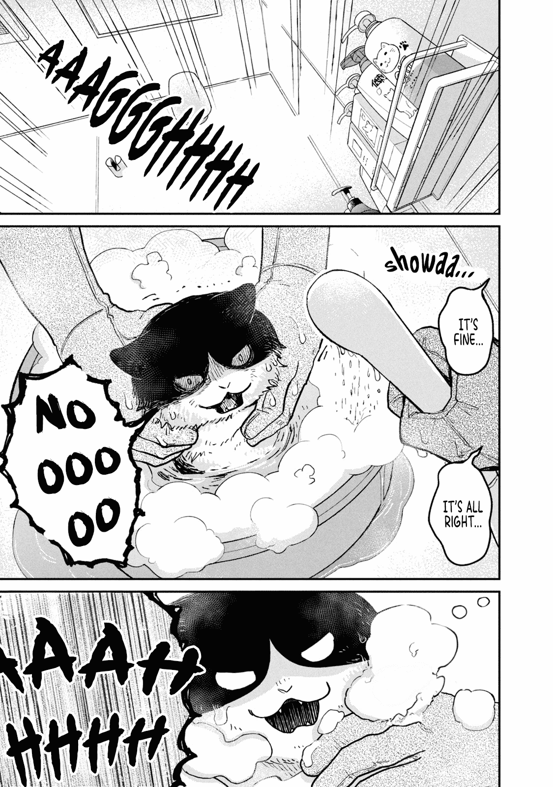 Cat Partners: Maruru and Hachi Chapter 19 page 9 - Chapter 19: Bonds That Have Been Washed Away