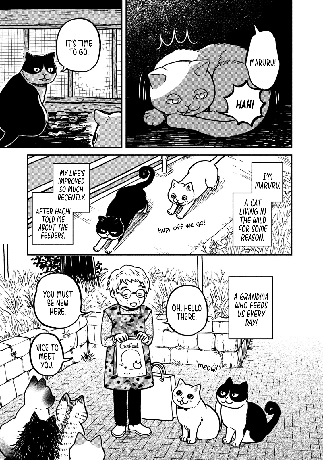 Cat Partners: Maruru and Hachi Chapter 2 page 4 - Chapter 2: Know-how for the day-to-day life