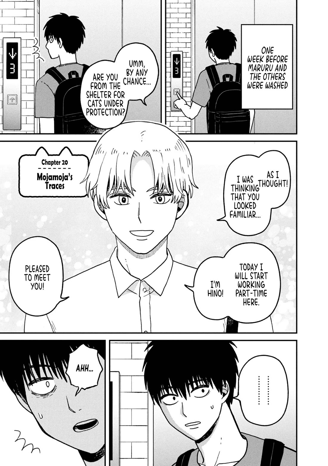 Cat Partners: Maruru and Hachi Chapter 20 page 1 - Chapter 20: Mojamoja's Traces