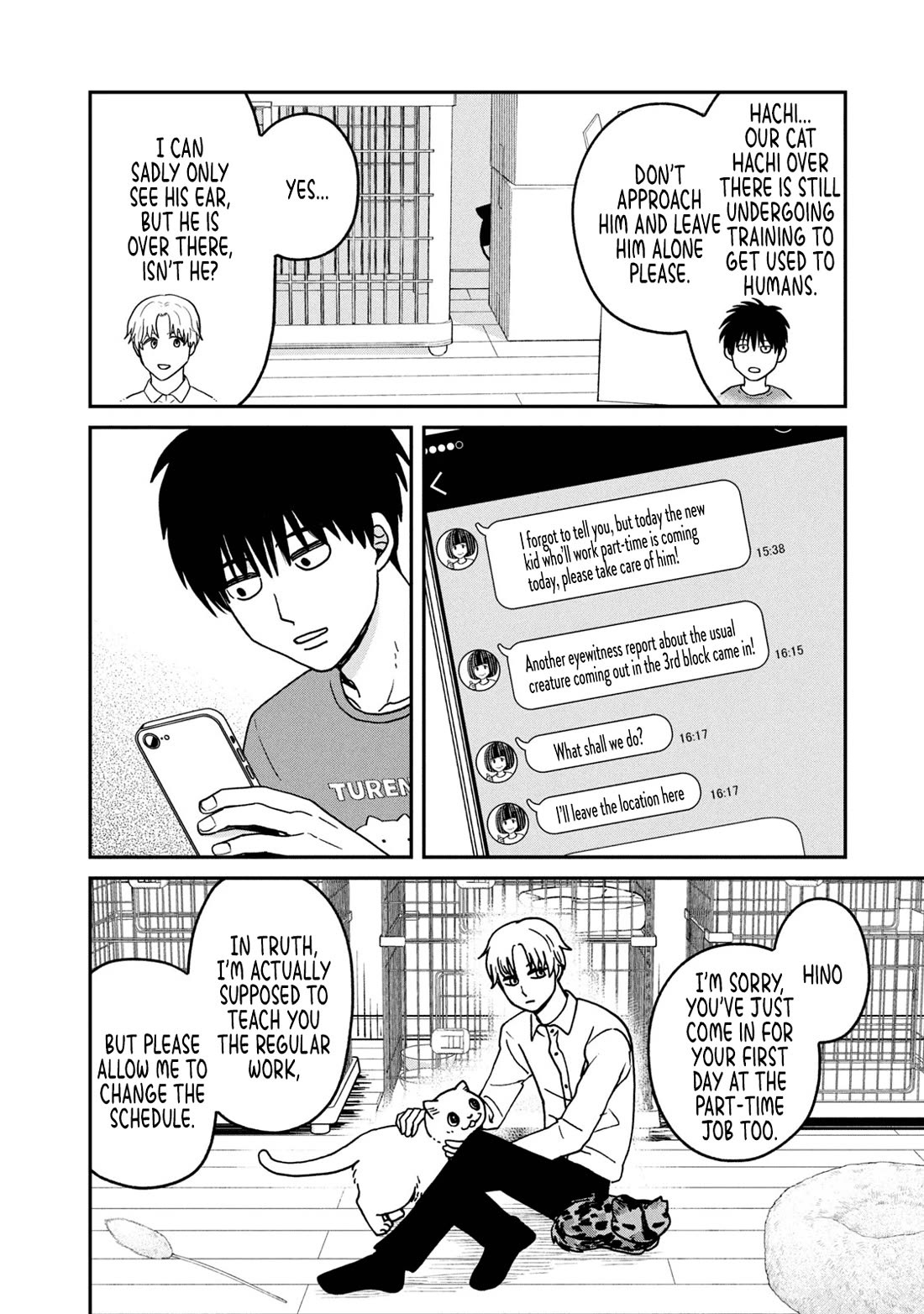 Cat Partners: Maruru and Hachi Chapter 20 page 8 - Chapter 20: Mojamoja's Traces