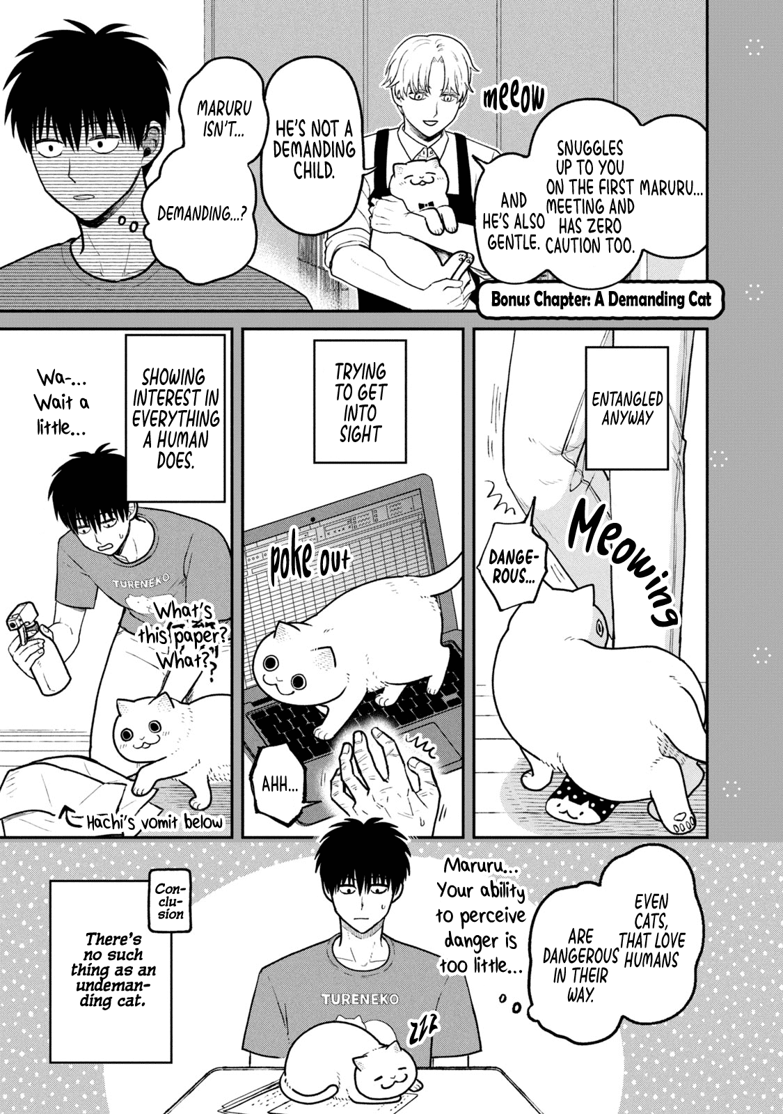 Cat Partners: Maruru and Hachi Chapter 21.2 page 1 - Chapter 21.2: Bonus chapter: A demanding cat
