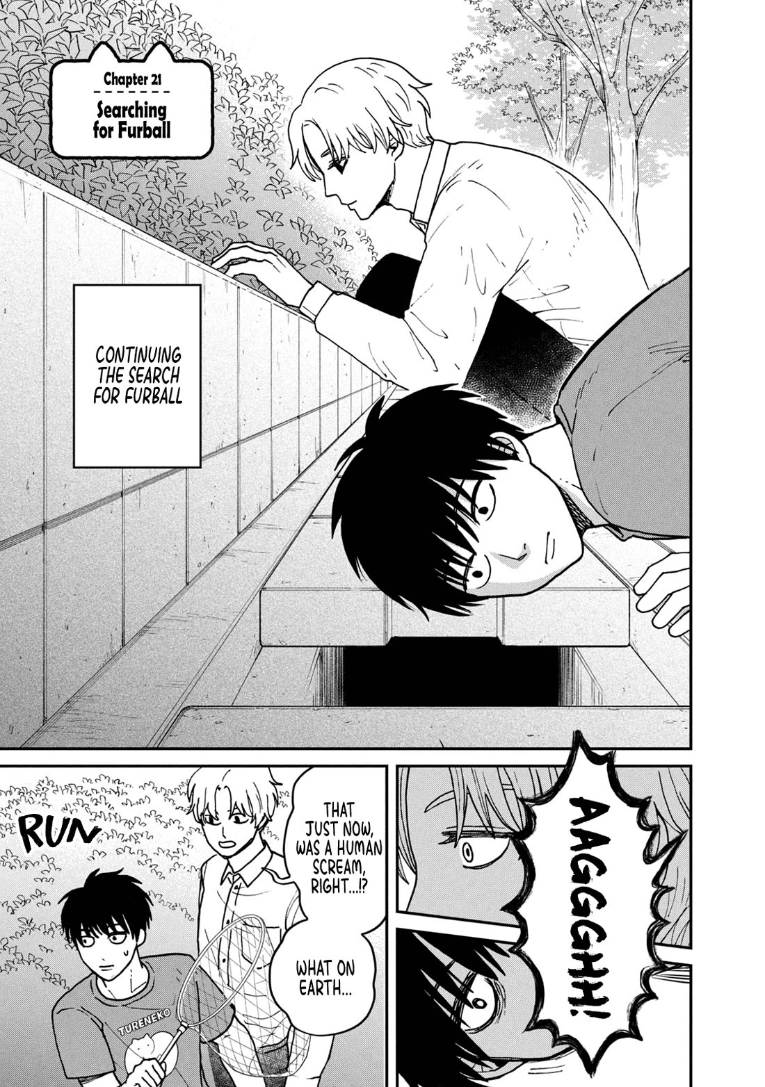 Cat Partners: Maruru and Hachi Chapter 21 page 1 - Chapter 21: Searching for Furball
