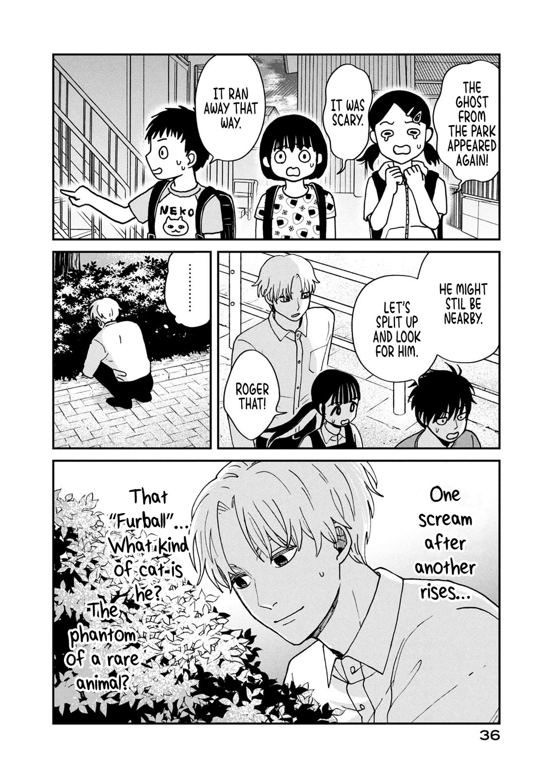 Cat Partners: Maruru and Hachi Chapter 21 page 4 - Chapter 21: Searching for Furball