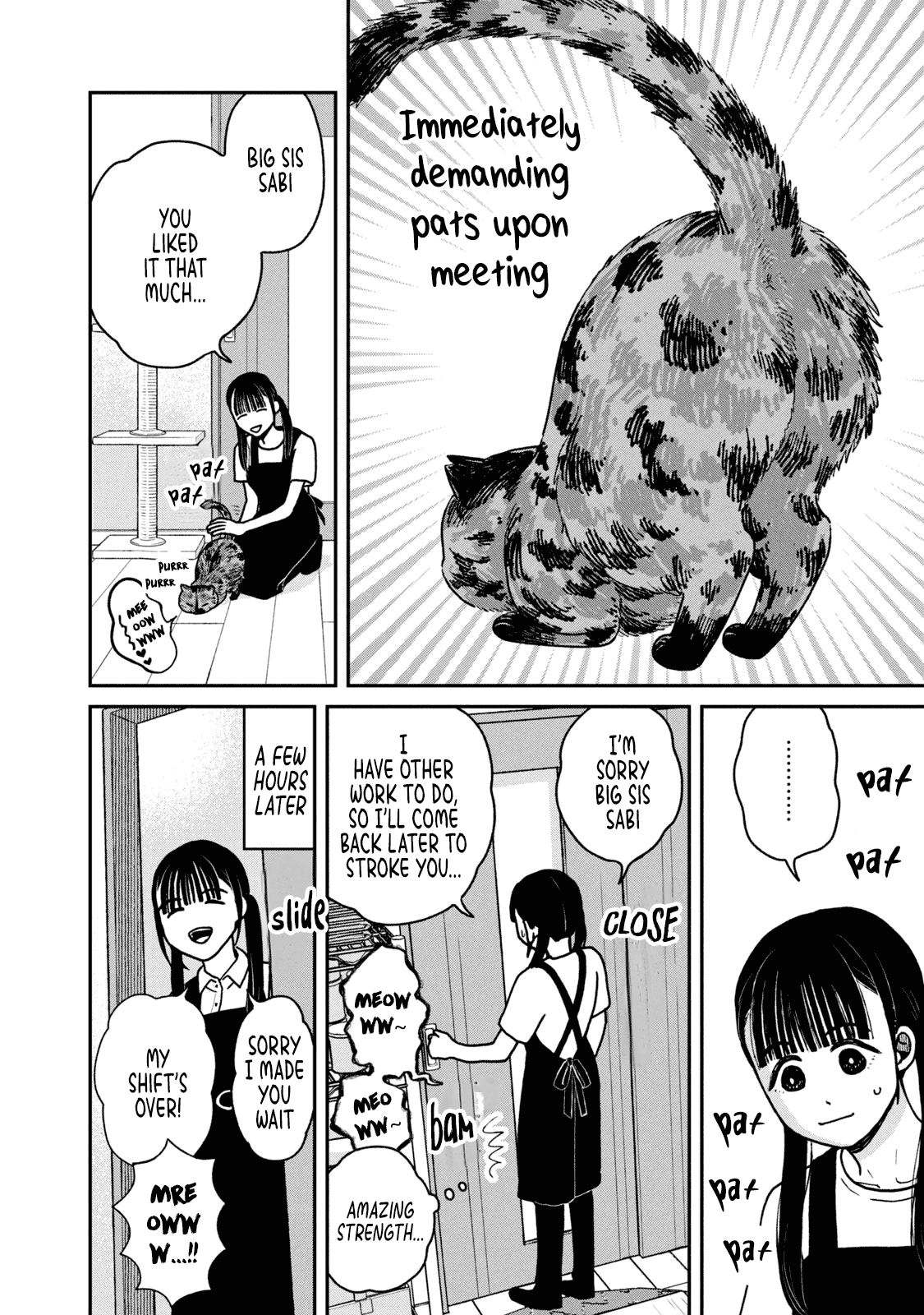 Cat Partners: Maruru and Hachi Chapter 23 page 4 - Chapter 23: Endles Petting