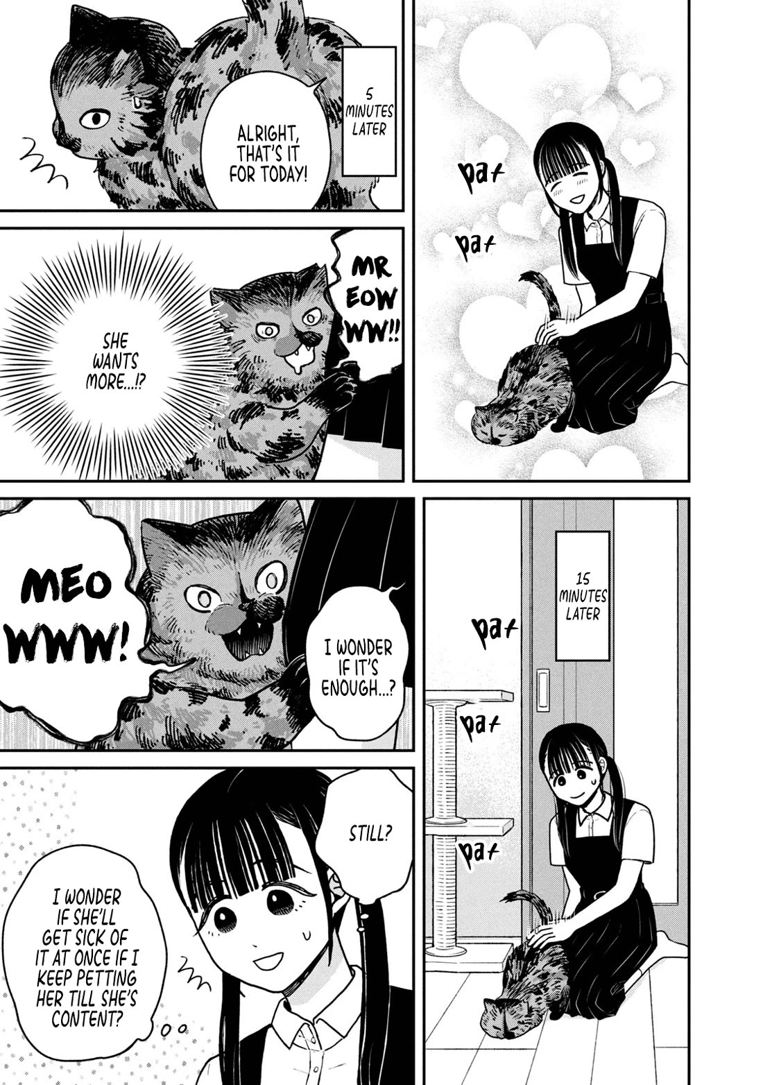 Cat Partners: Maruru and Hachi Chapter 23 page 5 - Chapter 23: Endles Petting