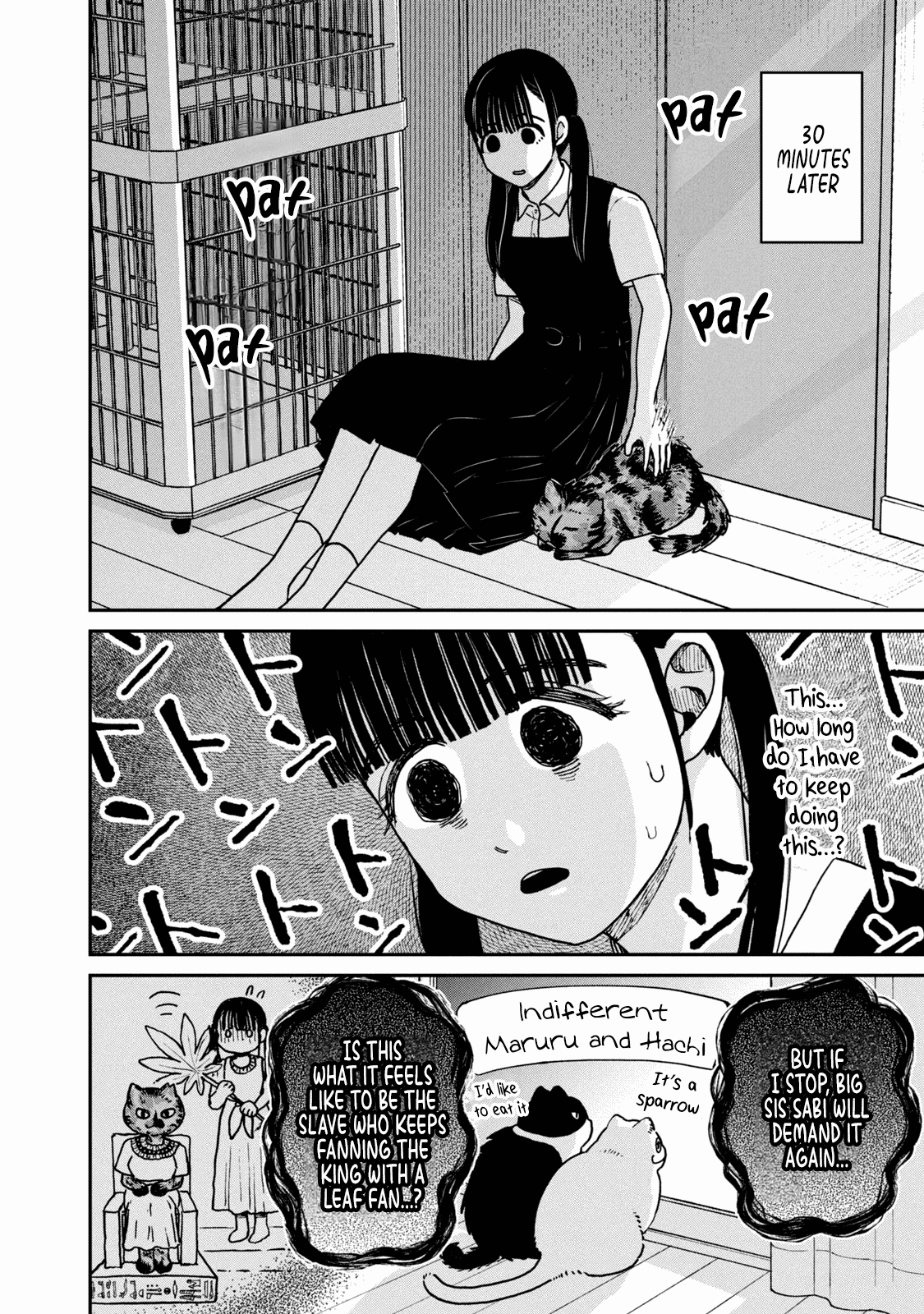 Cat Partners: Maruru and Hachi Chapter 23 page 6 - Chapter 23: Endles Petting