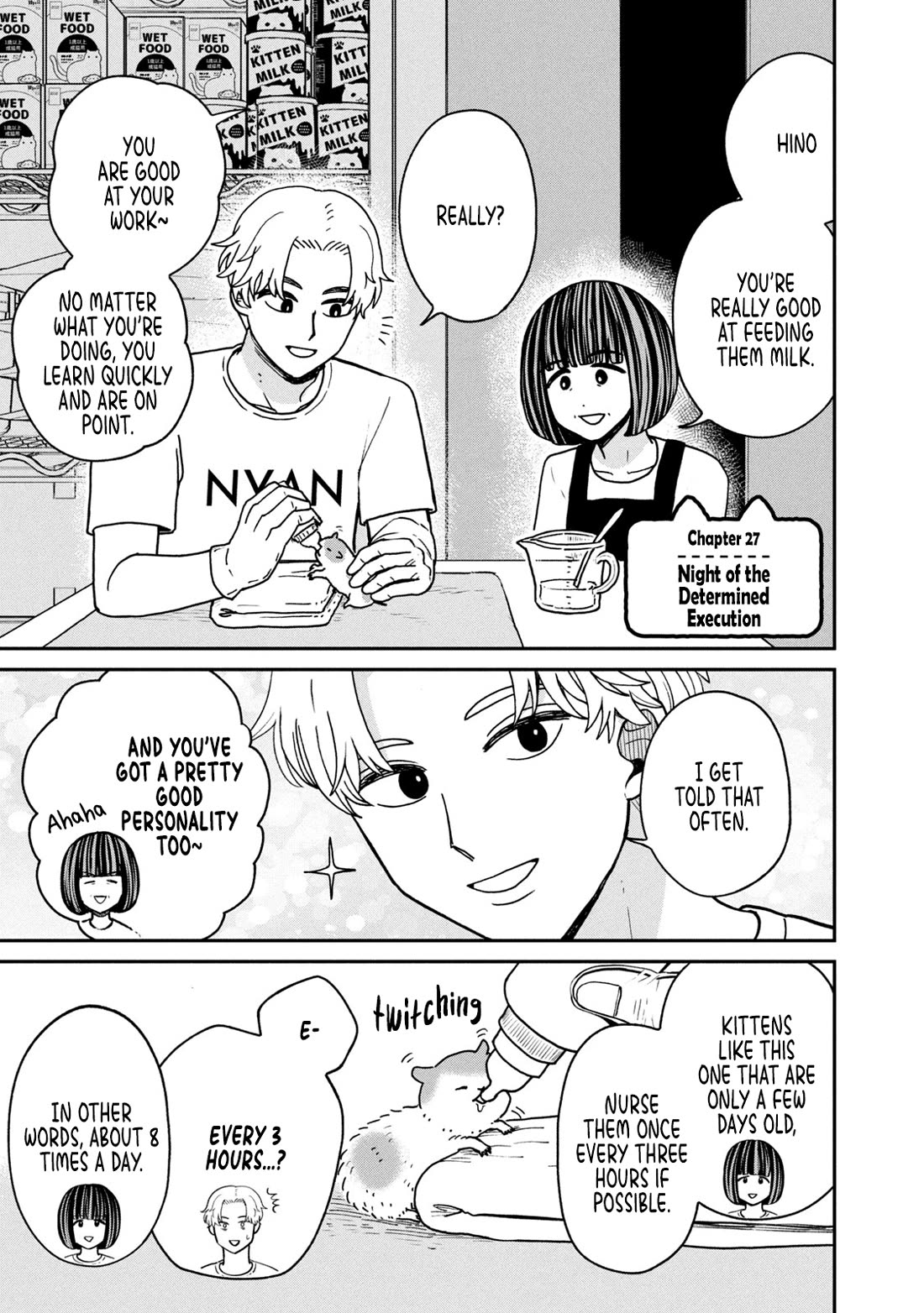 Cat Partners: Maruru and Hachi Chapter 27 page 1 - Chapter 27: Night of the Determined Execution