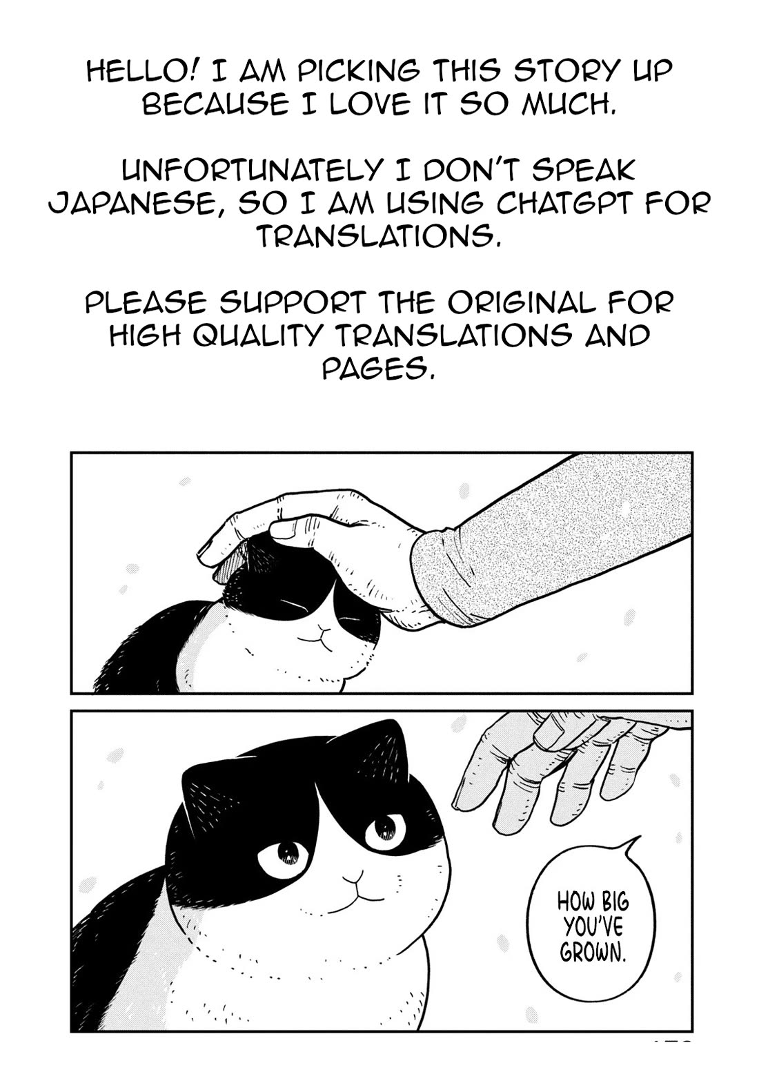 Cat Partners: Maruru and Hachi Chapter 29 page 2 - Chapter 29: Moving Greetings