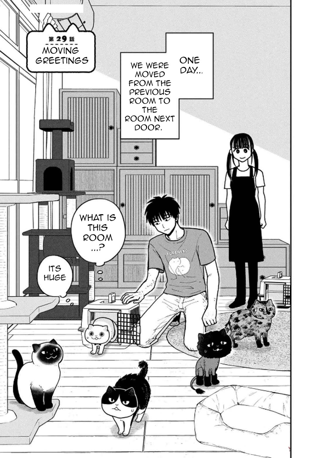 Cat Partners: Maruru and Hachi Chapter 29 page 5 - Chapter 29: Moving Greetings