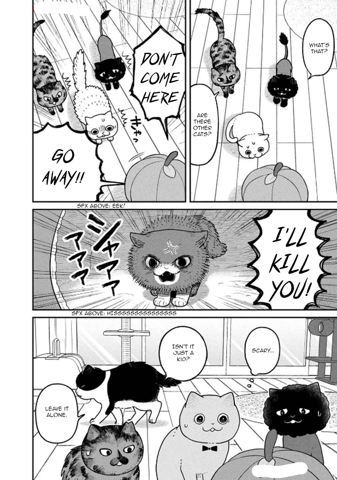 Cat Partners: Maruru and Hachi Chapter 29 page 8 - Chapter 29: Moving Greetings
