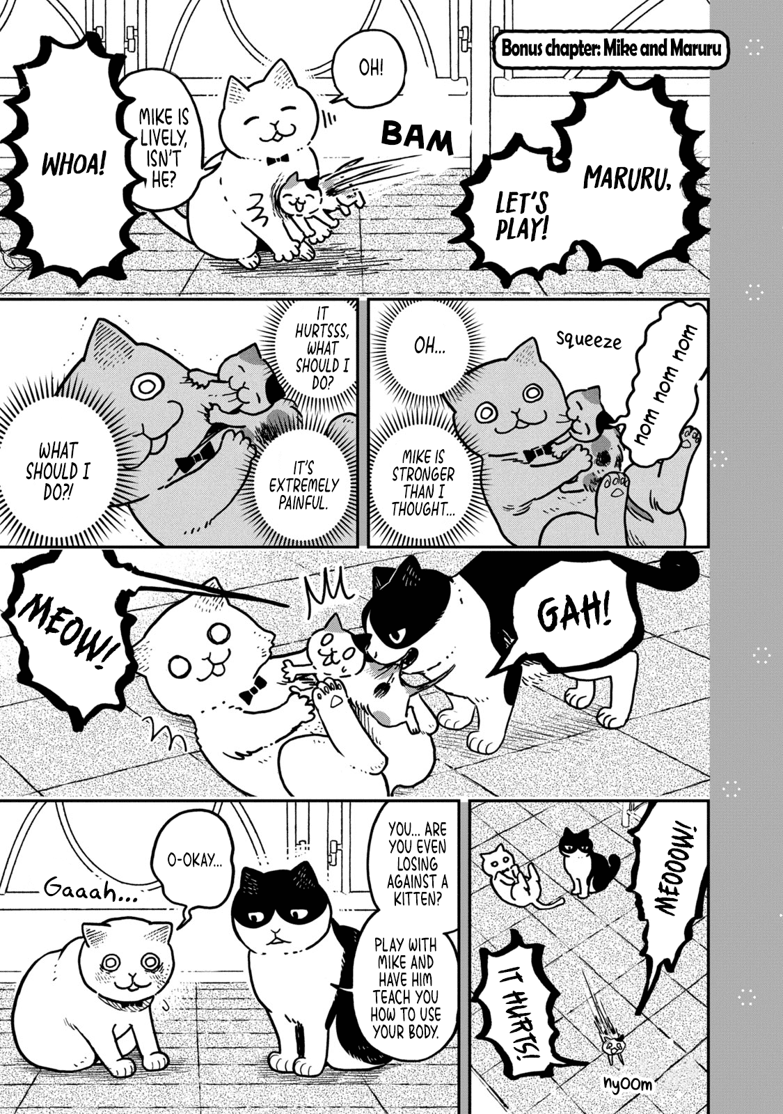 Cat Partners: Maruru and Hachi Chapter 3.3 page 1 - Chapter 3.3: Bonush chapter: Maruru and Mike