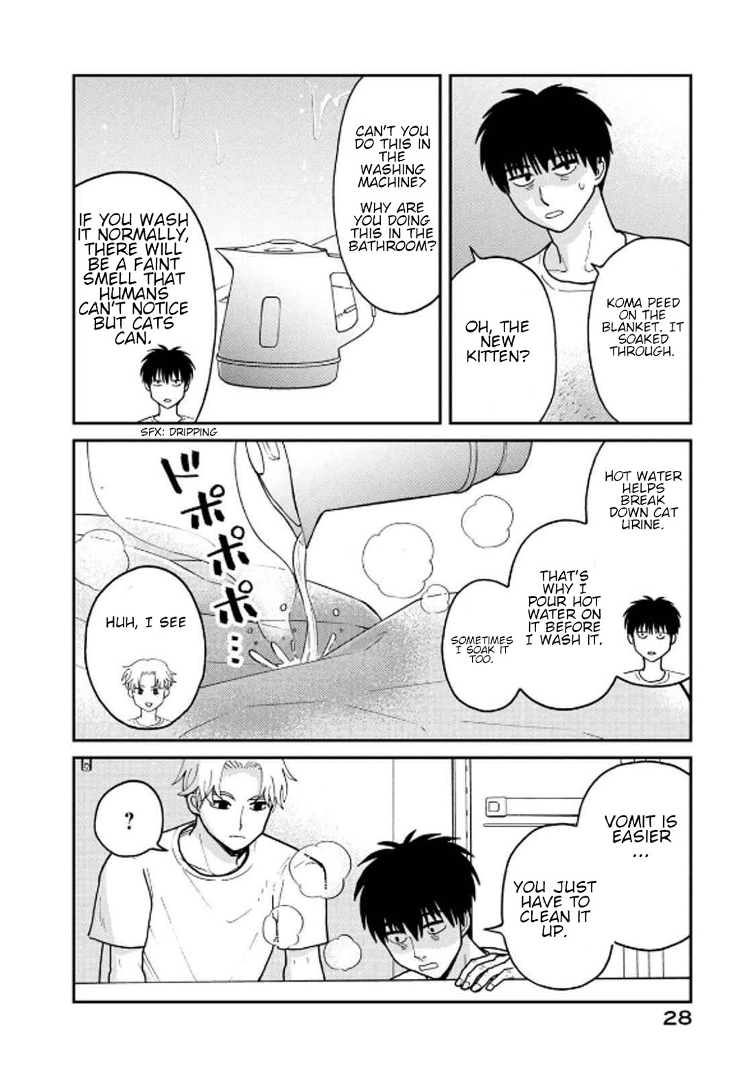 Cat Partners: Maruru and Hachi Chapter 30 page 10 - Chapter 30: The Warm Water Issue