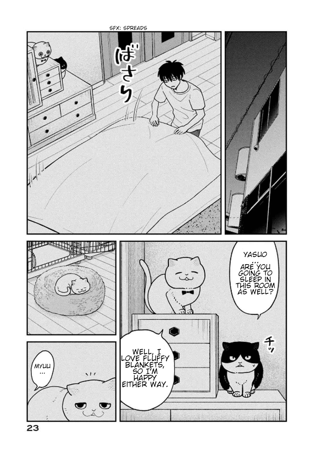 Cat Partners: Maruru and Hachi Chapter 30 page 5 - Chapter 30: The Warm Water Issue