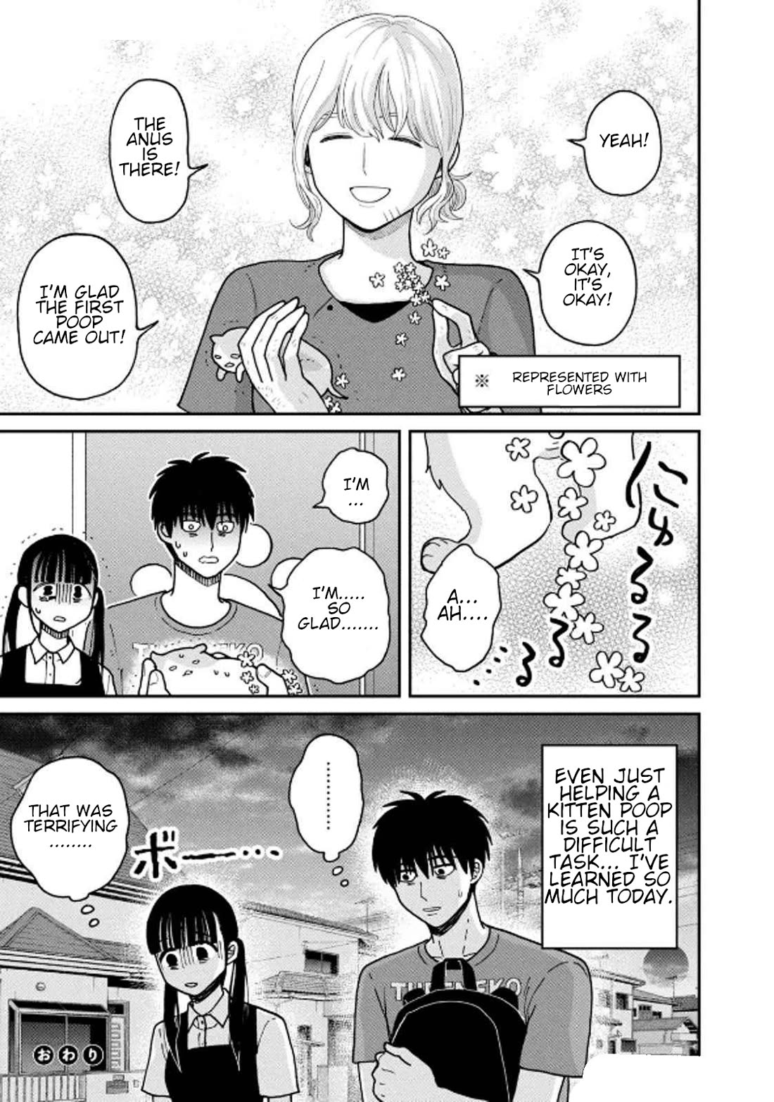 Cat Partners: Maruru and Hachi Chapter 31 page 13 - Chapter 31: Everyone's Struggle