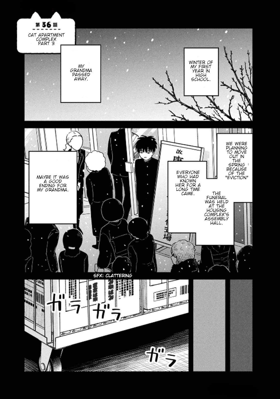 Cat Partners: Maruru and Hachi Chapter 36 page 1 - Chapter 36: Cat Apartment Complex Part 3