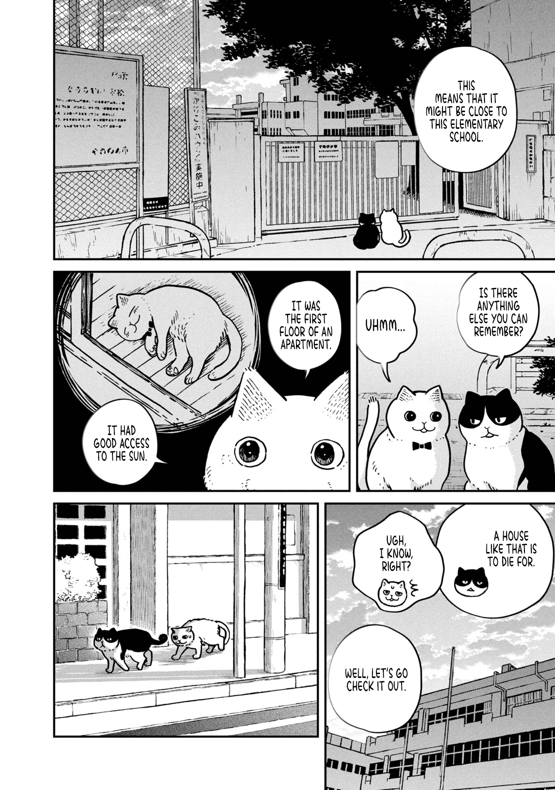 Cat Partners: Maruru and Hachi Chapter 4 page 11 - Chapter 4: The return of the lost cat