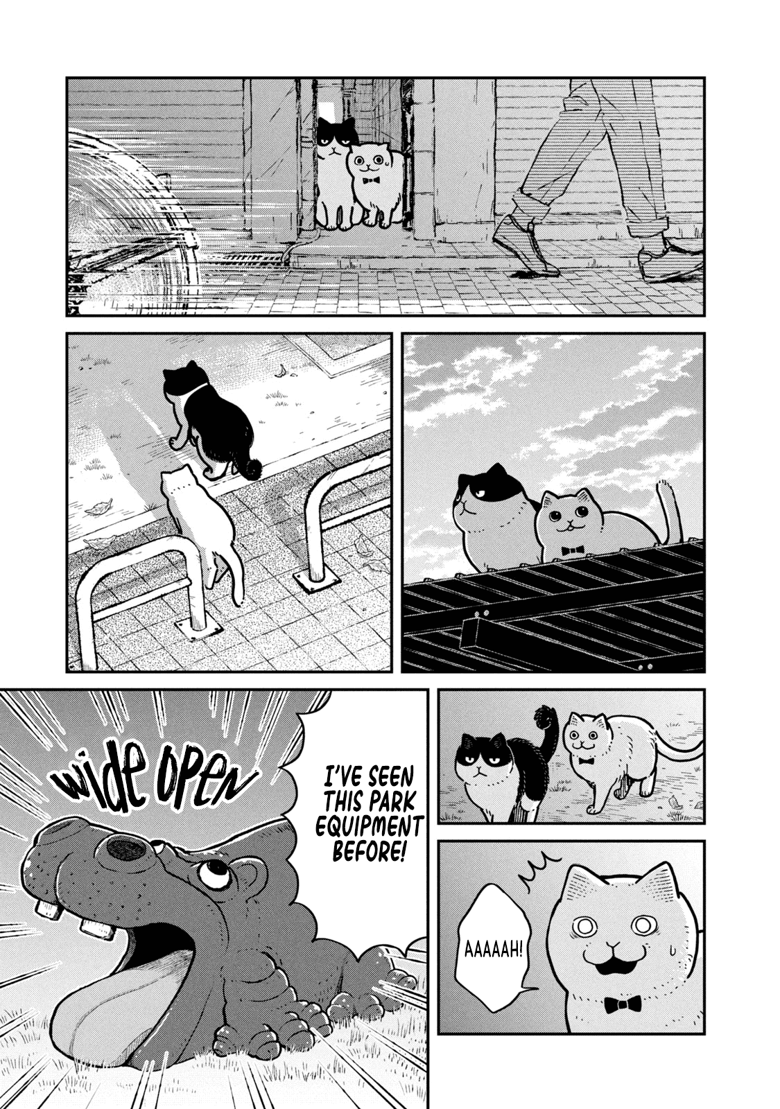Cat Partners: Maruru and Hachi Chapter 4 page 12 - Chapter 4: The return of the lost cat