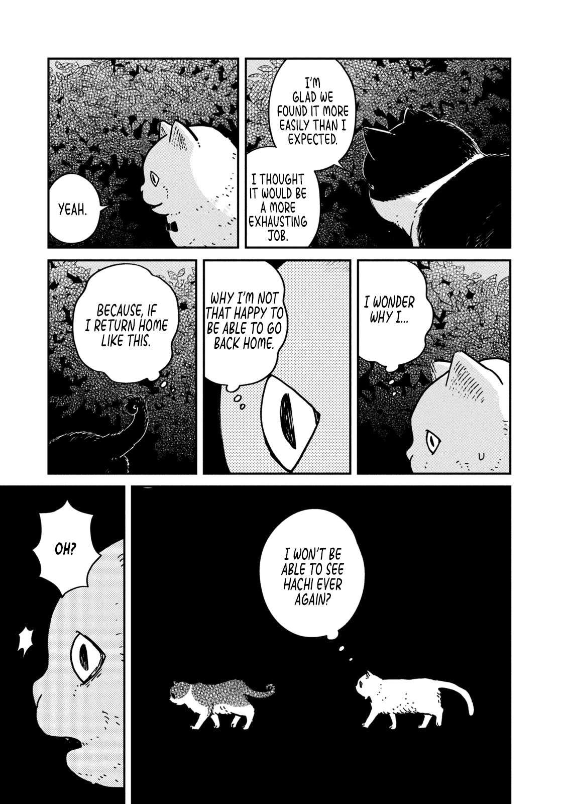 Cat Partners: Maruru and Hachi Chapter 4 page 14 - Chapter 4: The return of the lost cat