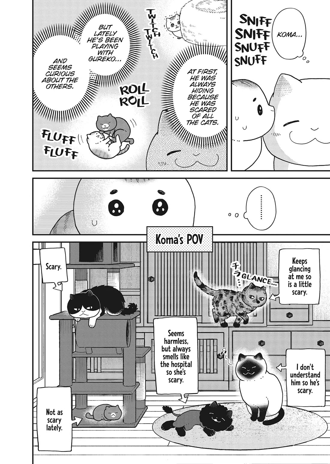 Cat Partners: Maruru and Hachi Chapter 40 page 2 - Chapter 40: Cats That Aren't Scary