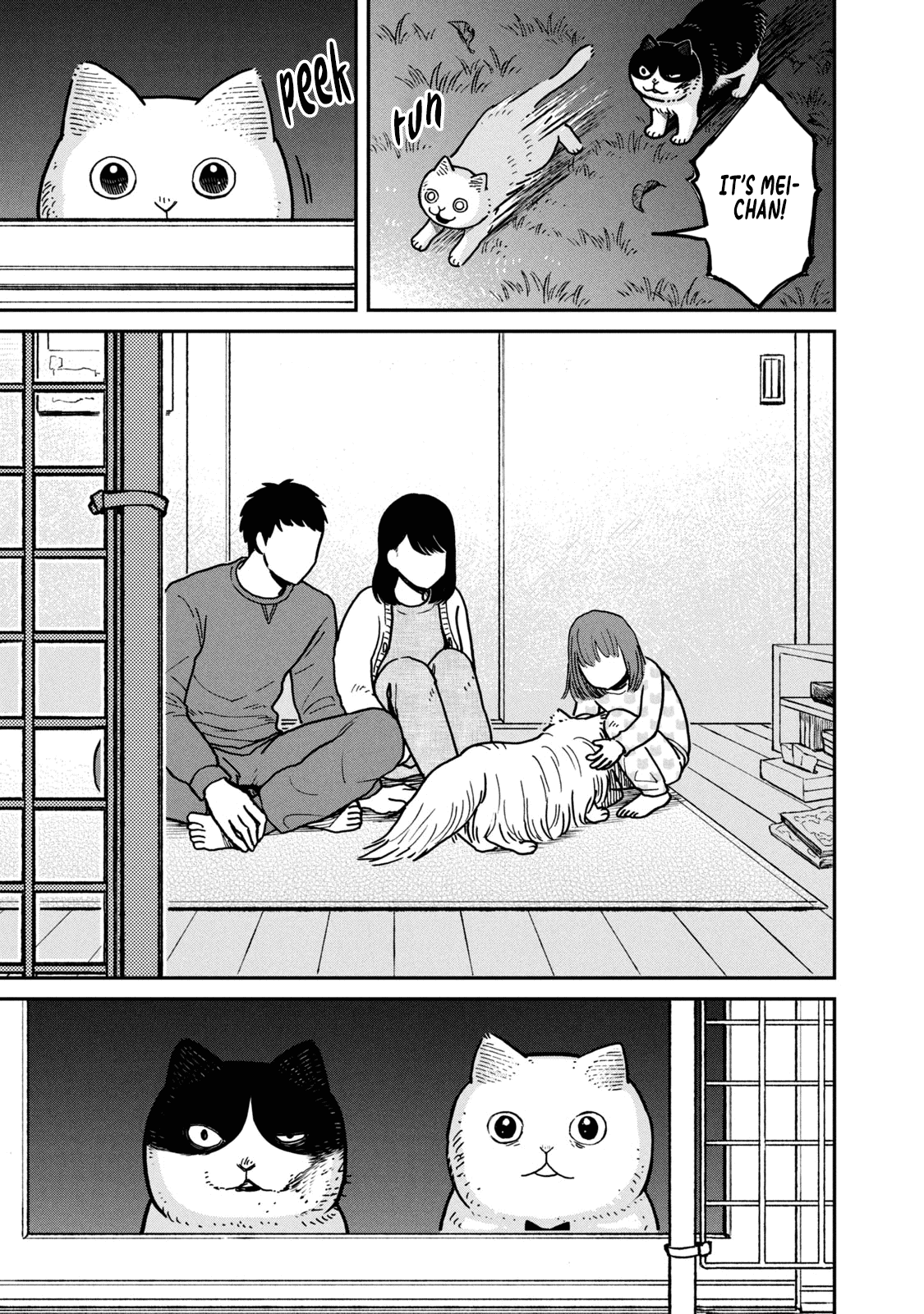 Cat Partners: Maruru and Hachi Chapter 5 page 12 - Chapter 5: Return to Maruru's house