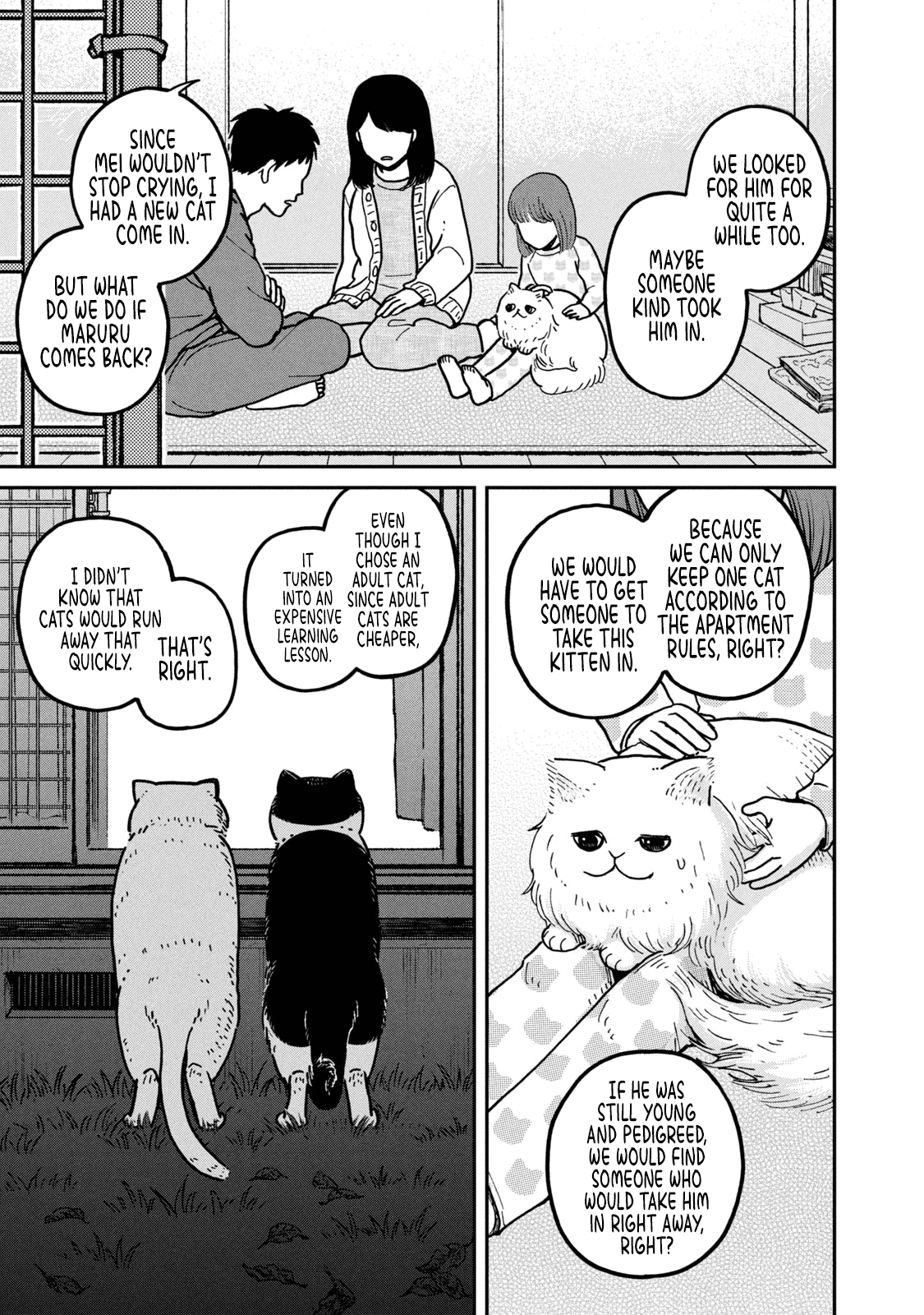Cat Partners: Maruru and Hachi Chapter 5 page 14 - Chapter 5: Return to Maruru's house