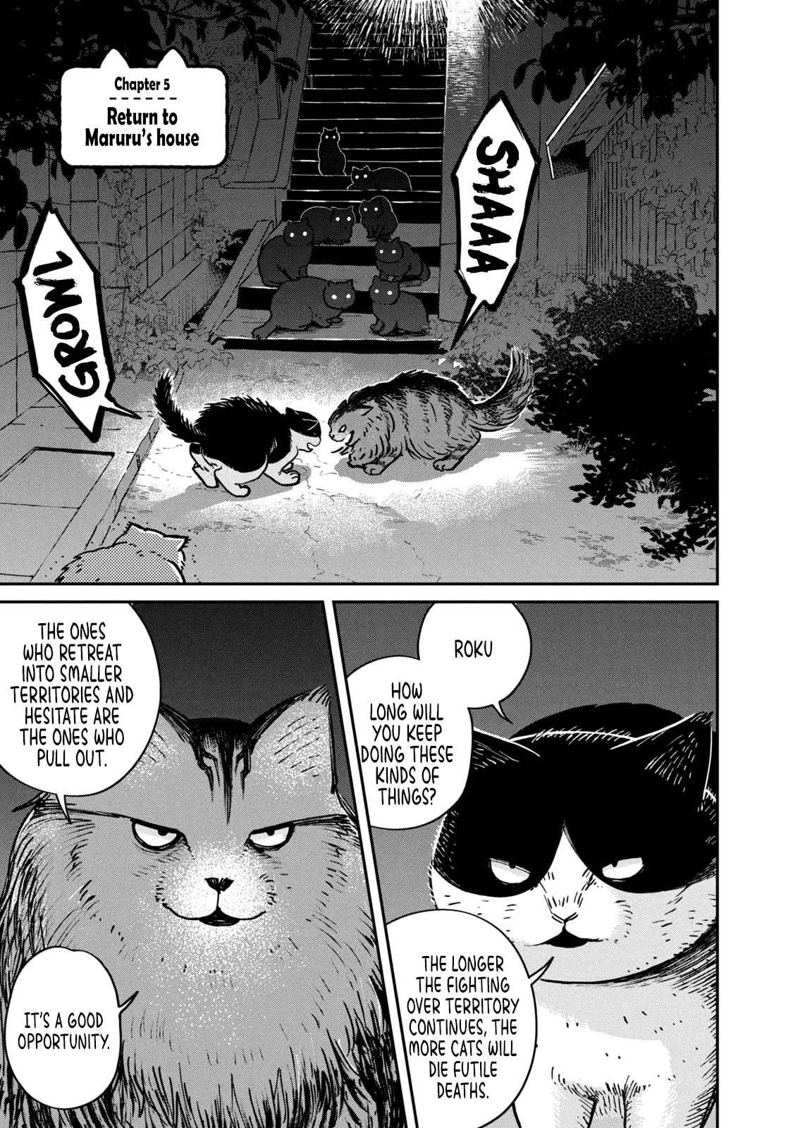 Cat Partners: Maruru and Hachi Chapter 5 page 2 - Chapter 5: Return to Maruru's house