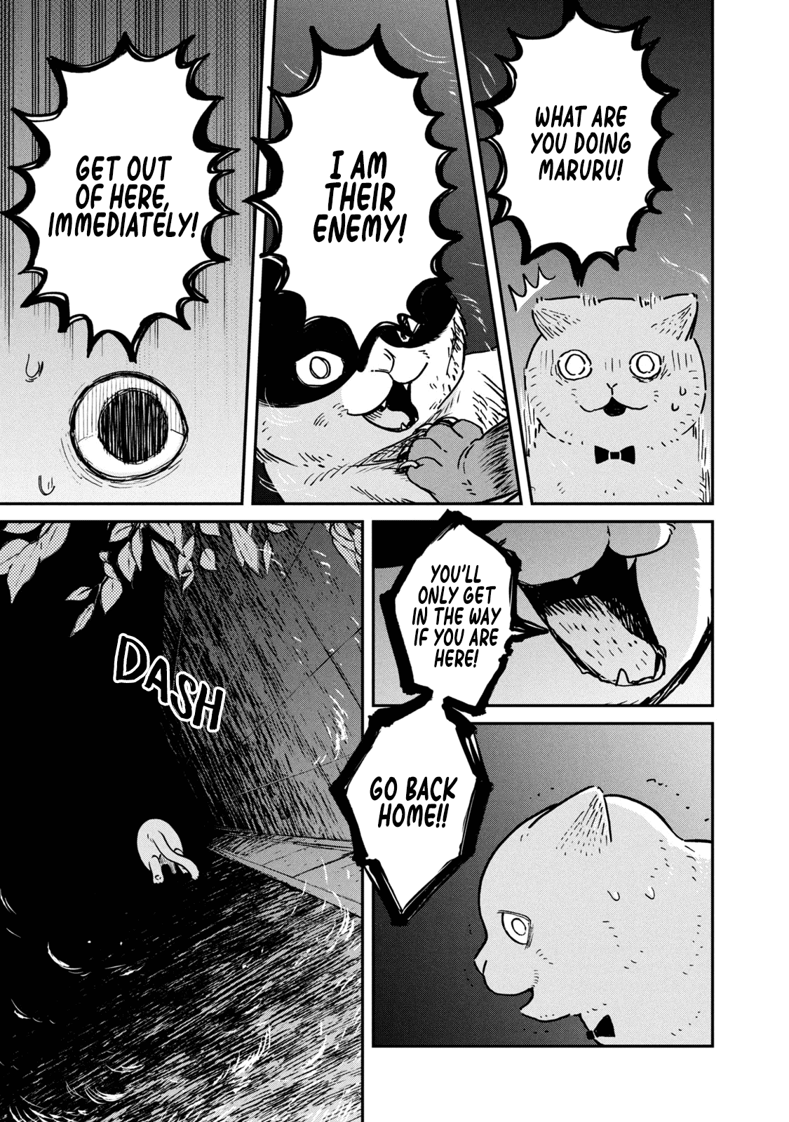Cat Partners: Maruru and Hachi Chapter 5 page 4 - Chapter 5: Return to Maruru's house