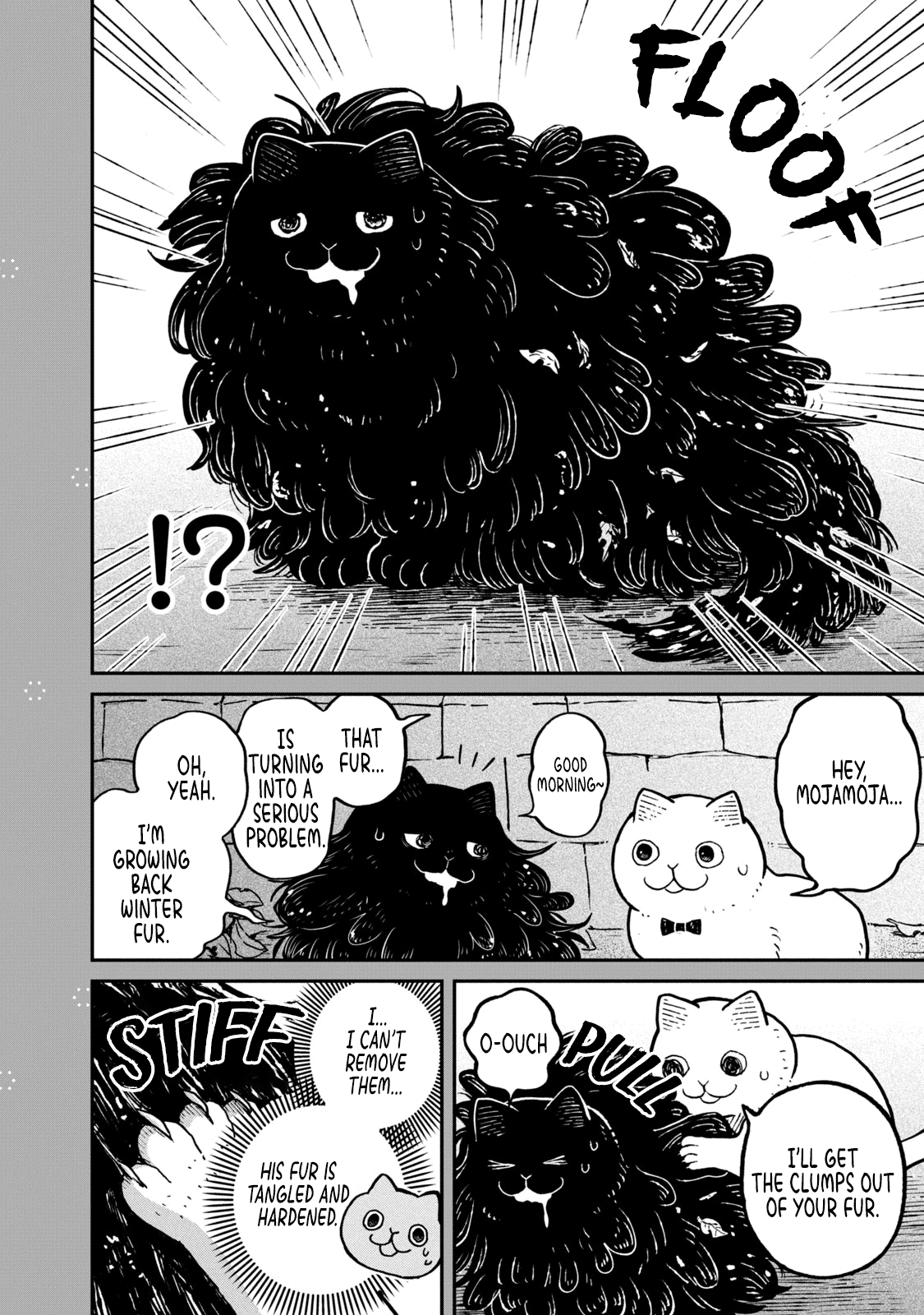 Cat Partners: Maruru and Hachi Chapter 6.1 page 2 - Chapter 6.1: Bonus chapter: Mojamoja's name