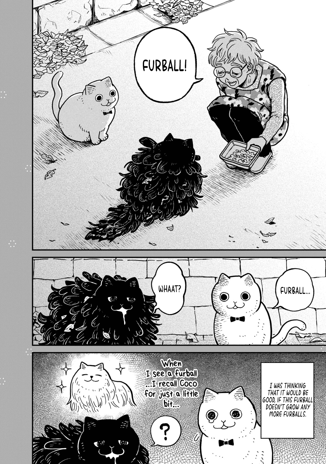 Cat Partners: Maruru and Hachi Chapter 6.1 page 4 - Chapter 6.1: Bonus chapter: Mojamoja's name