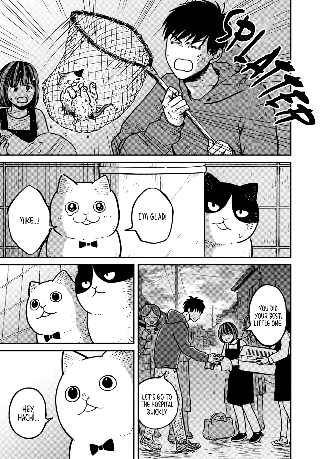 Cat Partners: Maruru and Hachi Chapter 6 page 18 - Chapter 6: Mike's rescue mission