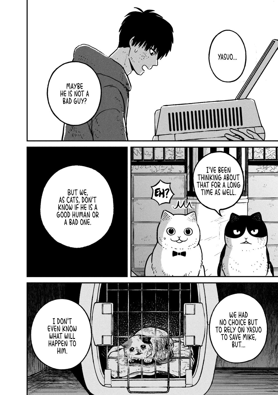 Cat Partners: Maruru and Hachi Chapter 6 page 19 - Chapter 6: Mike's rescue mission