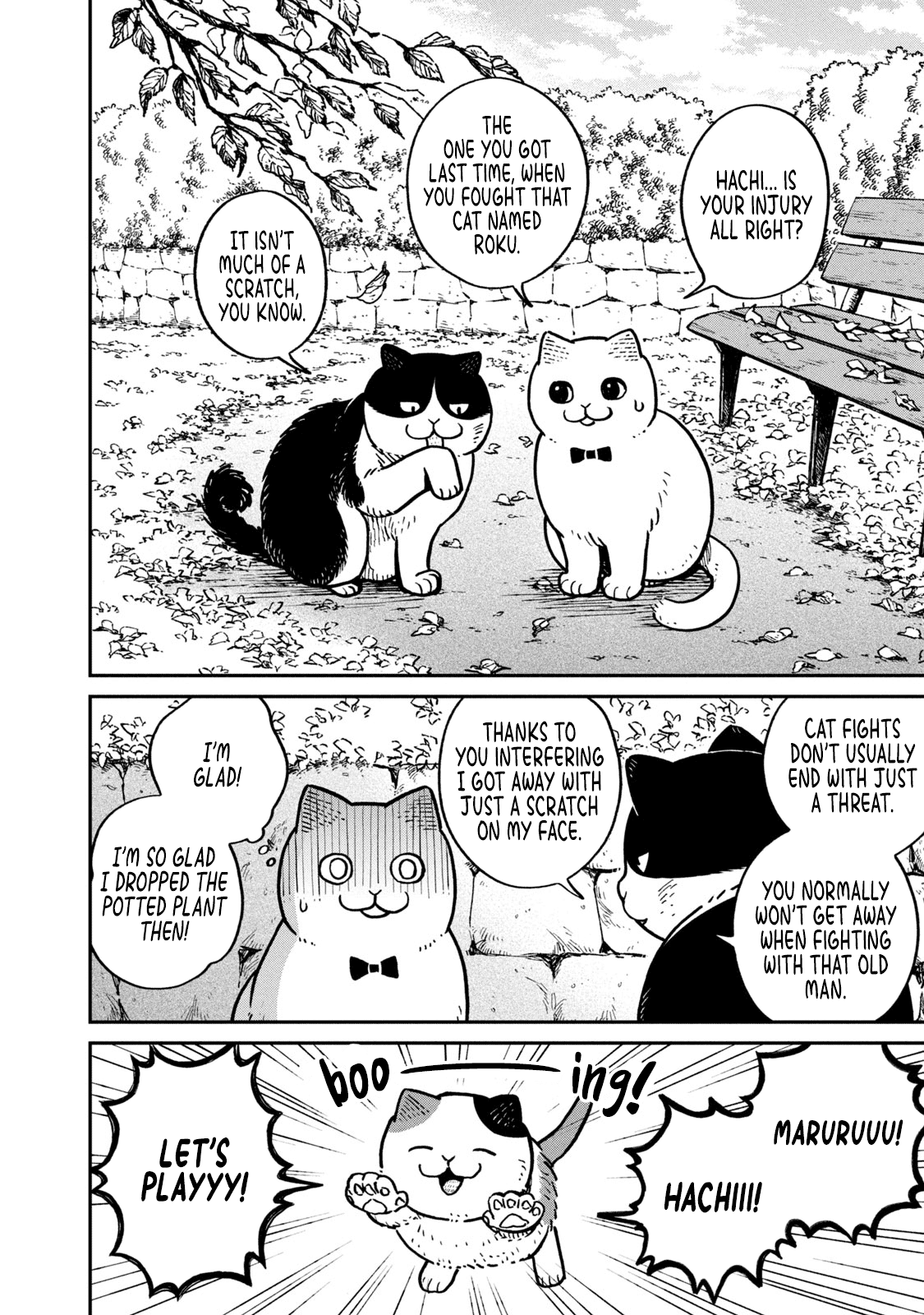 Cat Partners: Maruru and Hachi Chapter 6 page 3 - Chapter 6: Mike's rescue mission