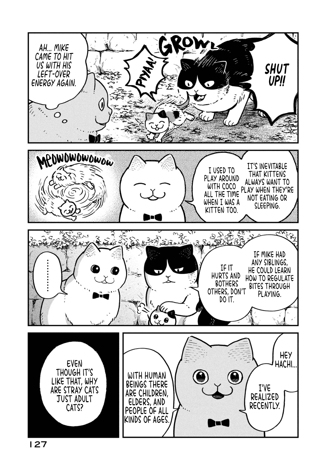 Cat Partners: Maruru and Hachi Chapter 6 page 4 - Chapter 6: Mike's rescue mission