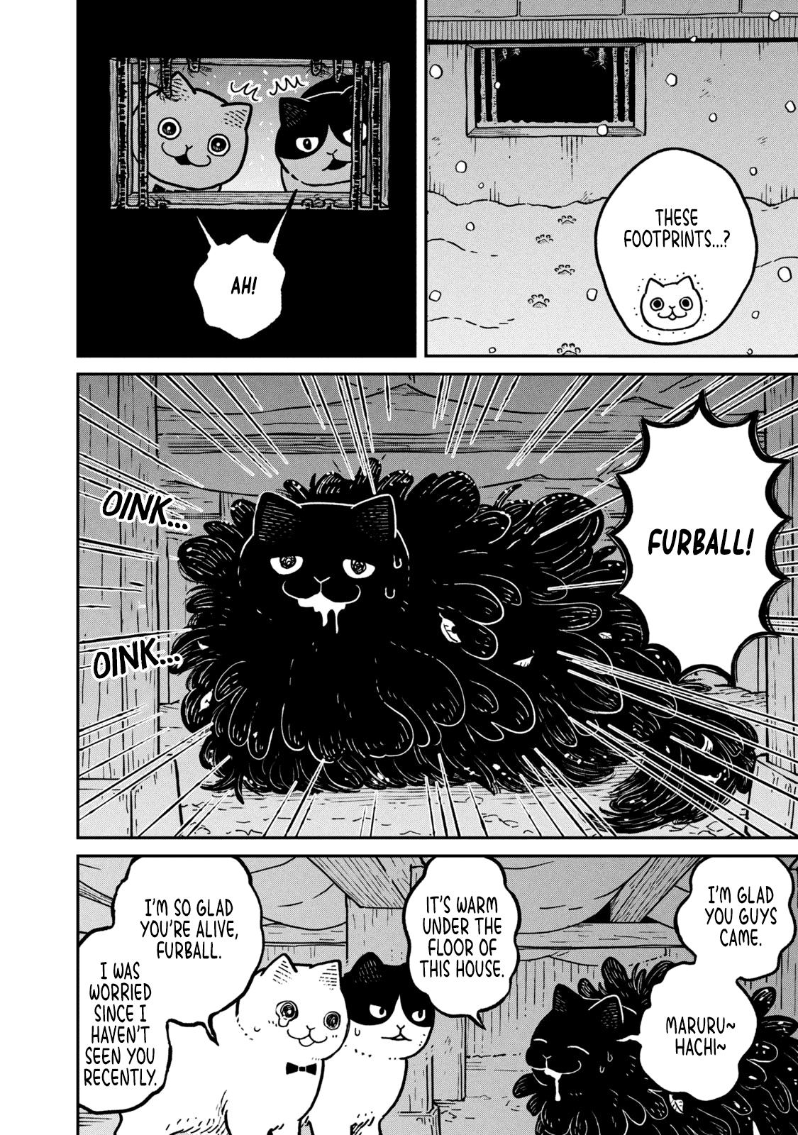 Cat Partners: Maruru and Hachi Chapter 7 page 11 - Chapter 7: The helpless night