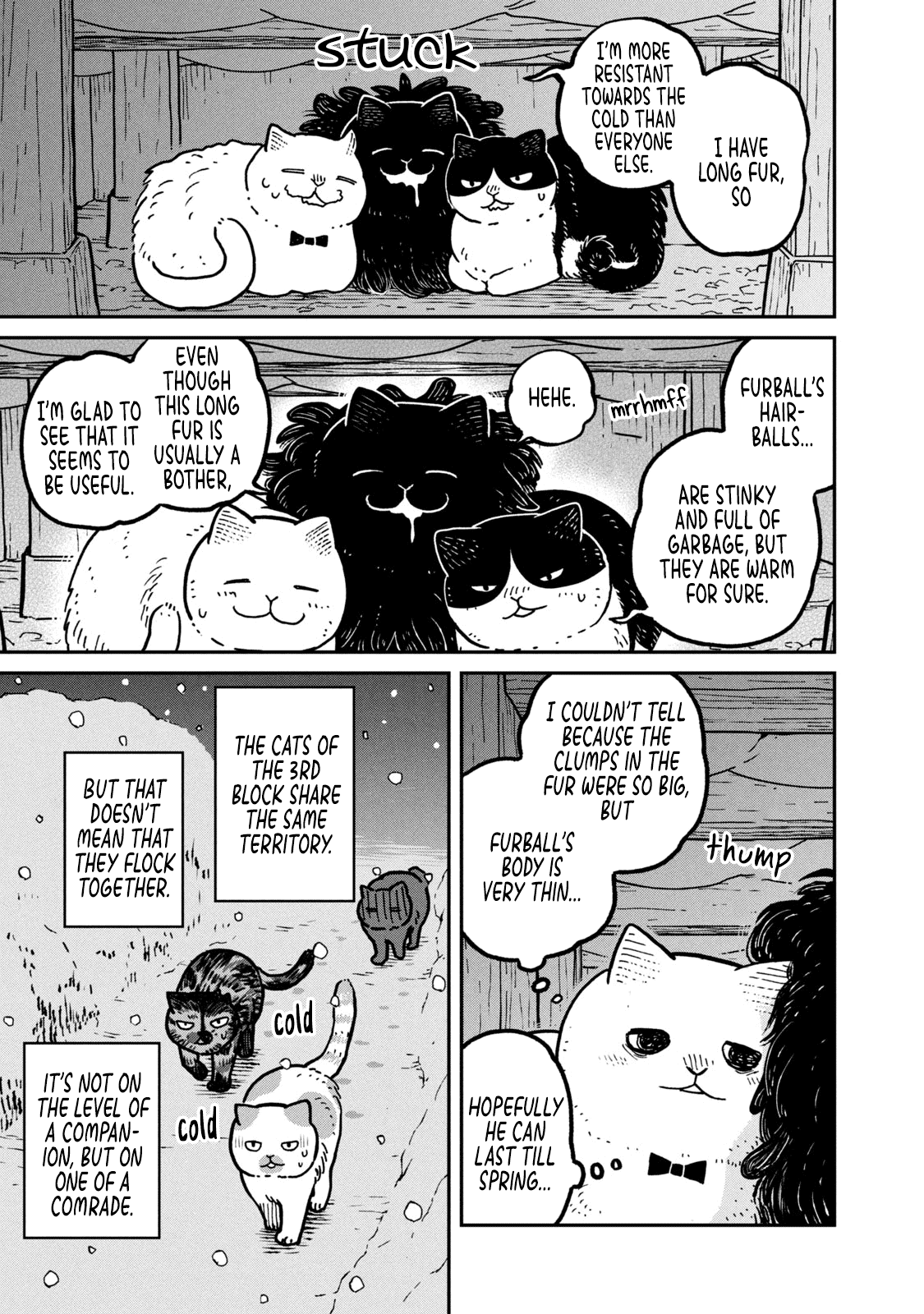 Cat Partners: Maruru and Hachi Chapter 7 page 12 - Chapter 7: The helpless night