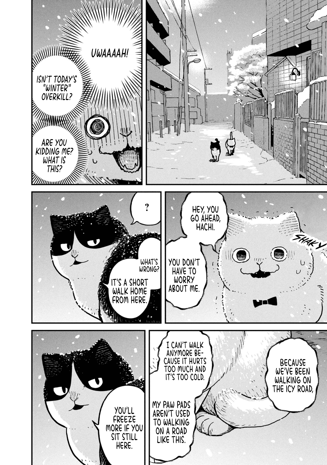 Cat Partners: Maruru and Hachi Chapter 7 page 3 - Chapter 7: The helpless night