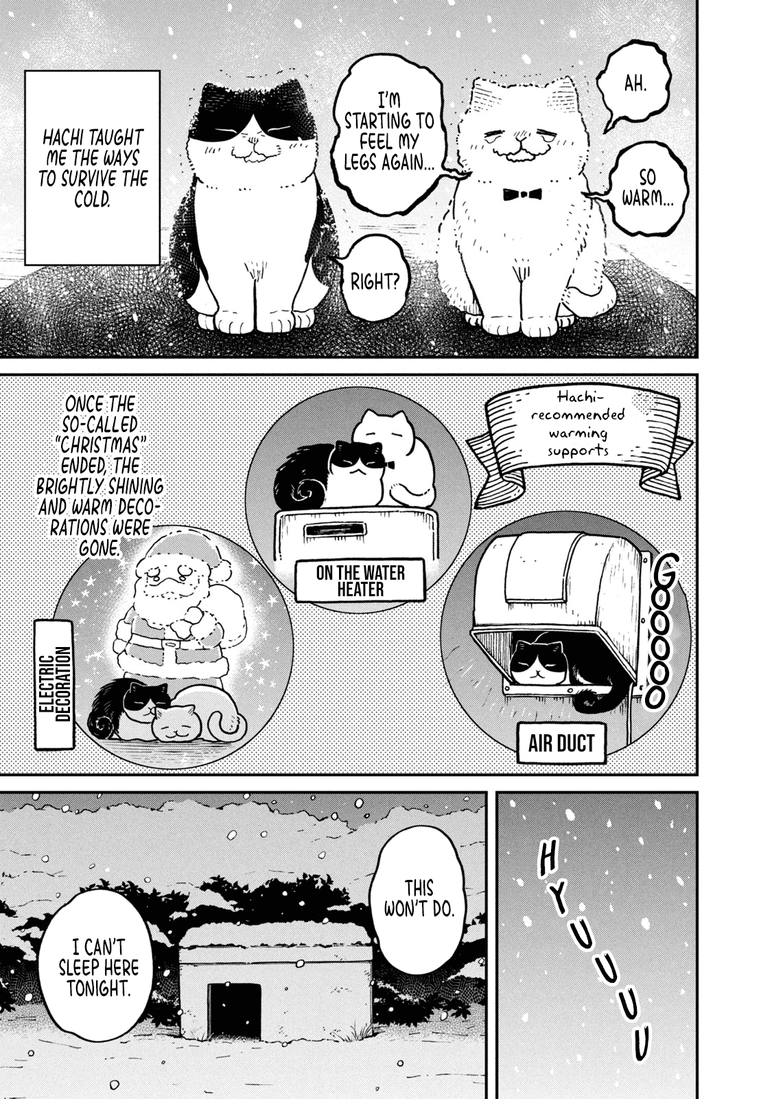 Cat Partners: Maruru and Hachi Chapter 7 page 6 - Chapter 7: The helpless night