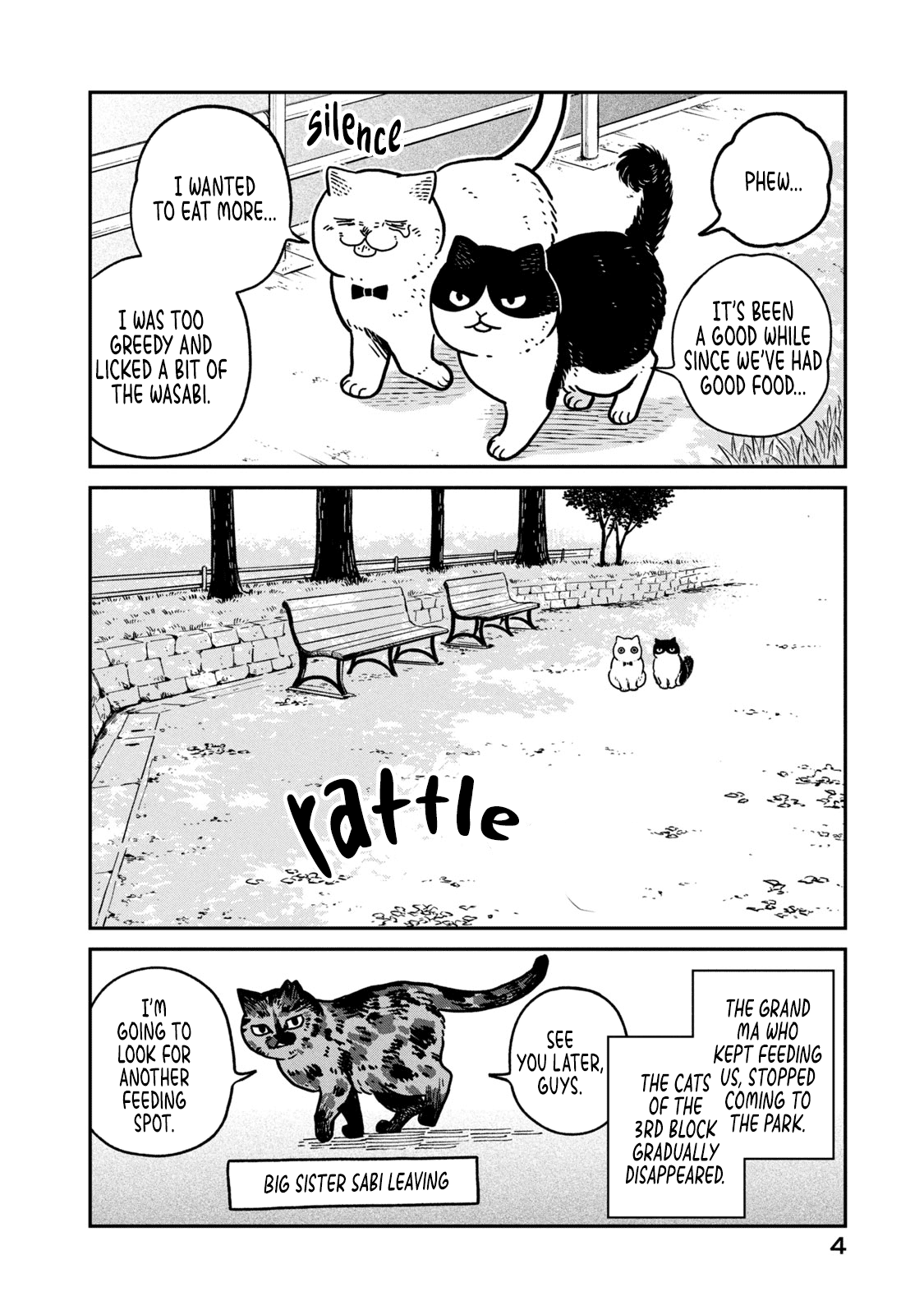 Cat Partners: Maruru and Hachi Chapter 9 page 6 - Chapter 9: Pelty the Wandering cat