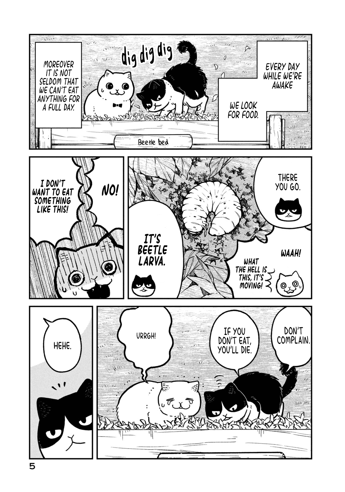 Cat Partners: Maruru and Hachi Chapter 9 page 7 - Chapter 9: Pelty the Wandering cat