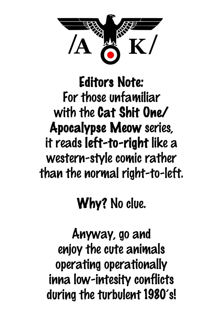 Cat Shit One '80 Chapter 1 page 5 - Chapter 1
