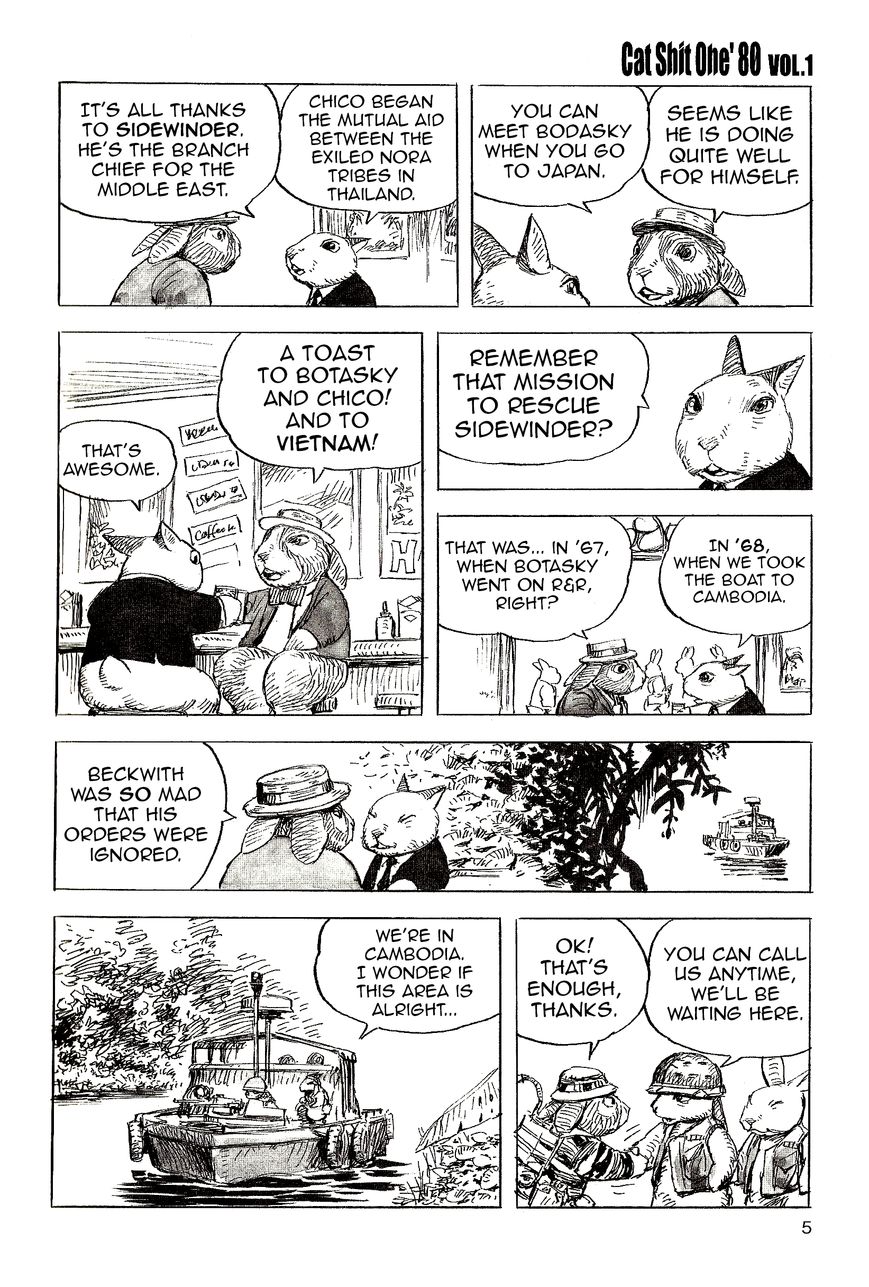 Cat Shit One '80 Chapter 1 page 8 - Chapter 1